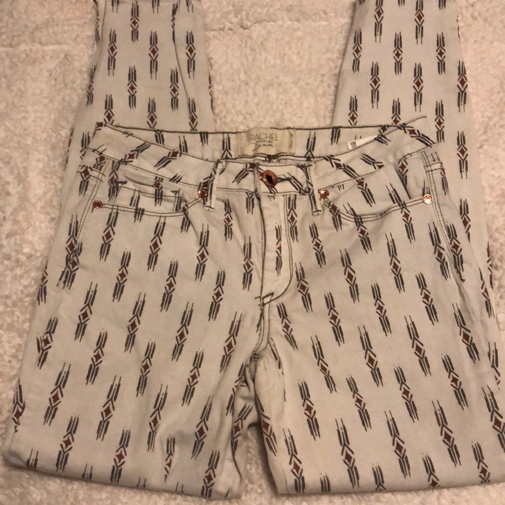 Rachel Roy skinny ankle zip